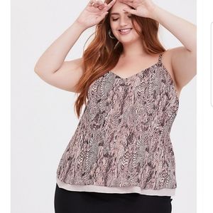 NWT Torrid Sophie Snake Print Tank